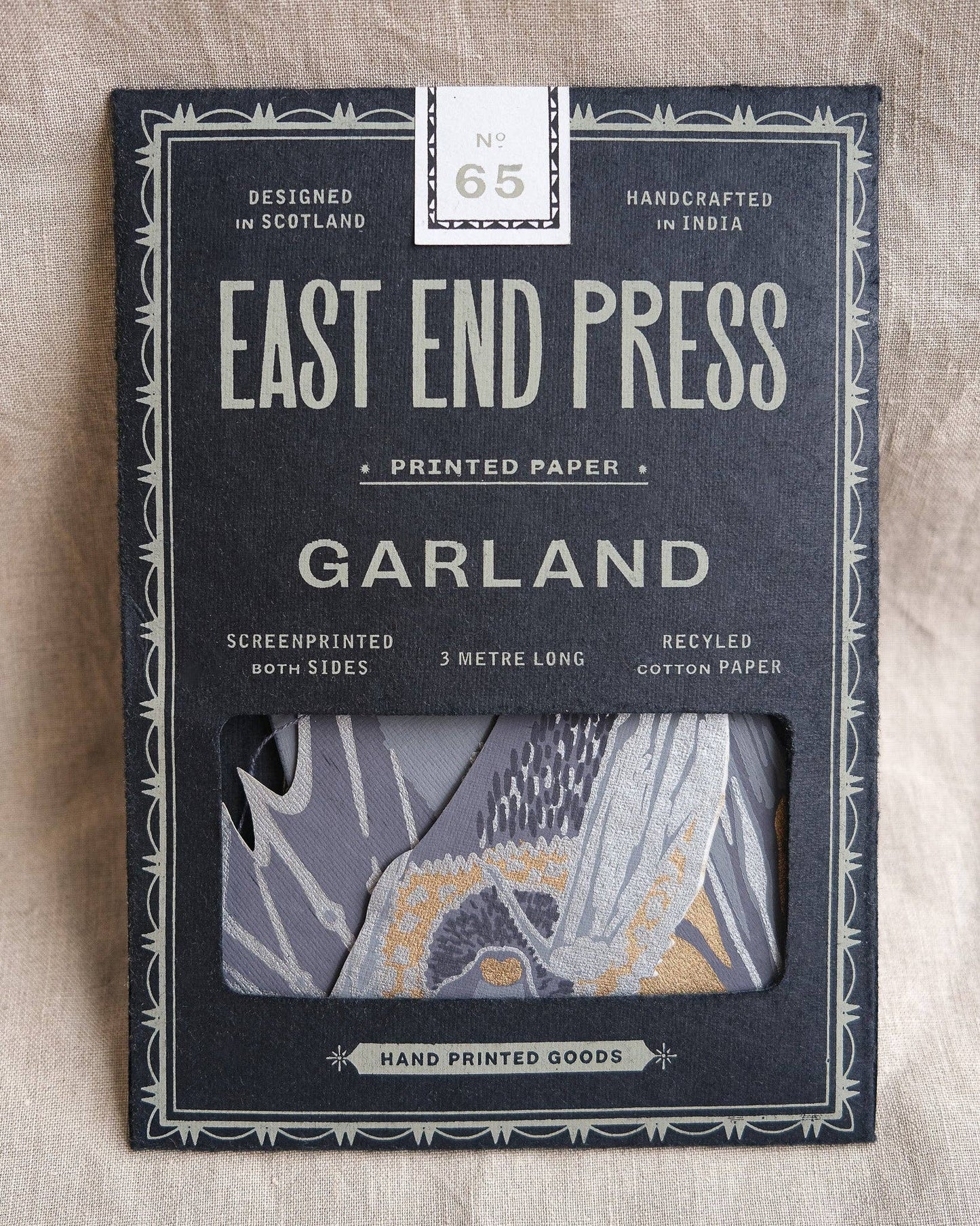 Bats Sewn Garland Sustainably Made East End Press