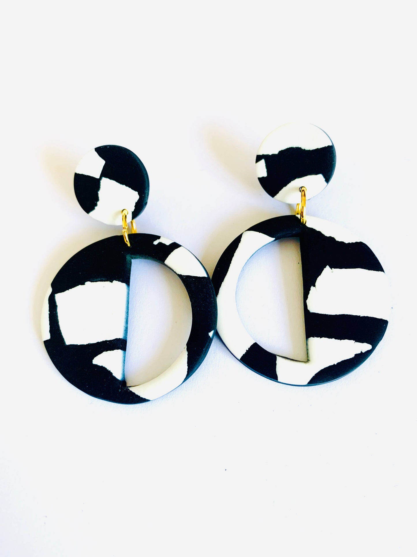 Helsinki Sky - Large Deco Earrings