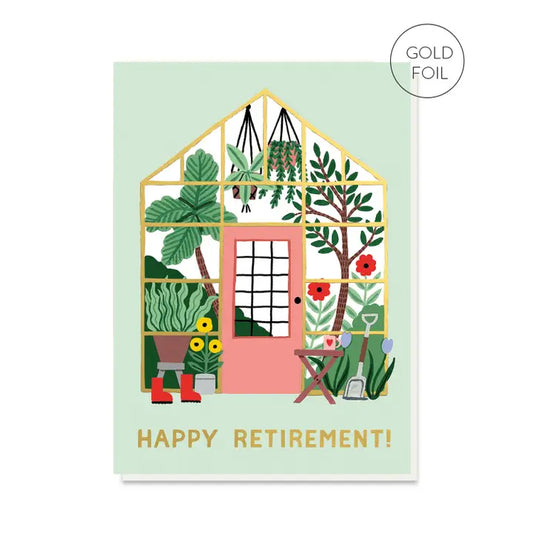 Greenhouse Retirement Card