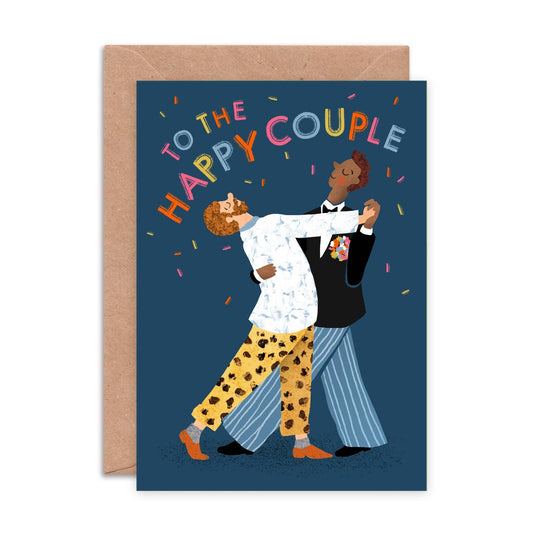 To The Happy Couple (Mr & Mr) Greeting Card