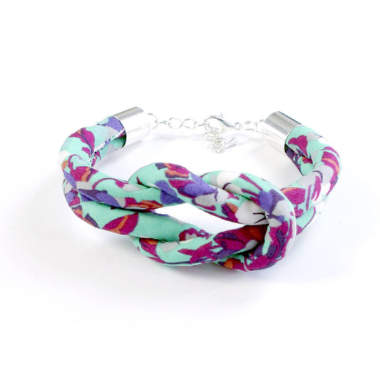 Reef Knot Bracelet - Hot House Blooms: Sarah