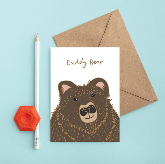 Daddy Bear Card | Father's Day Card