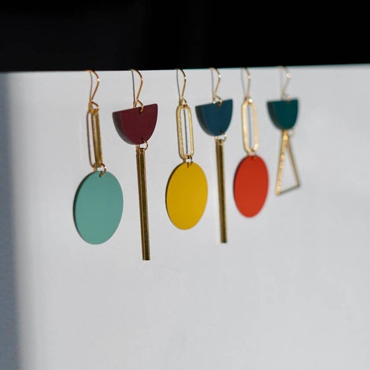 Statement Mismatch Earrings