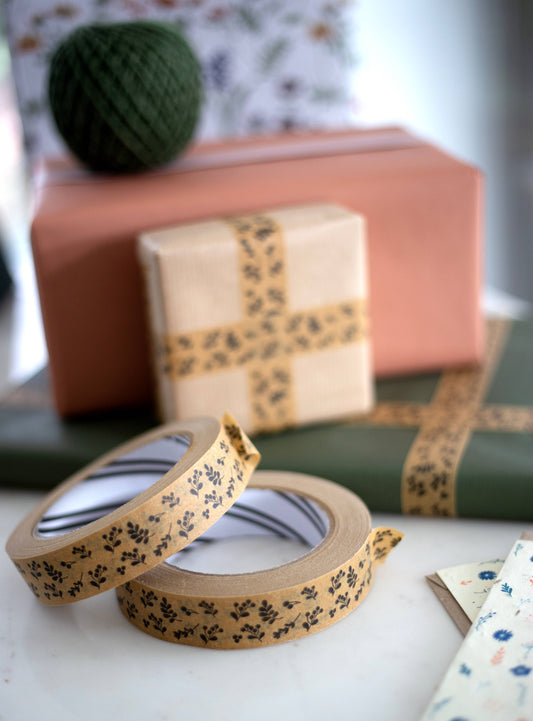 Botanical Eco Friendly Paper Tape