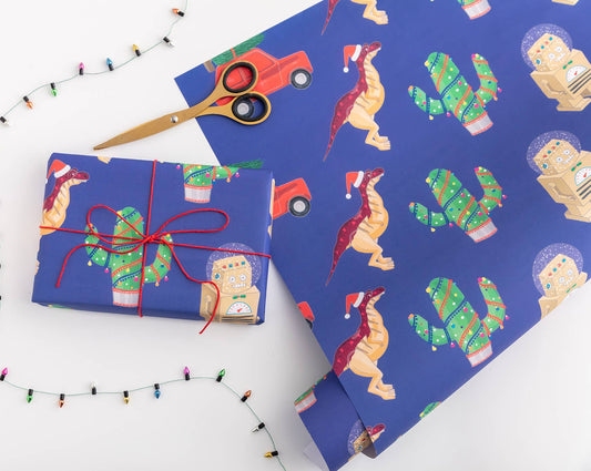 Kitsch Christmas Gift Wrap