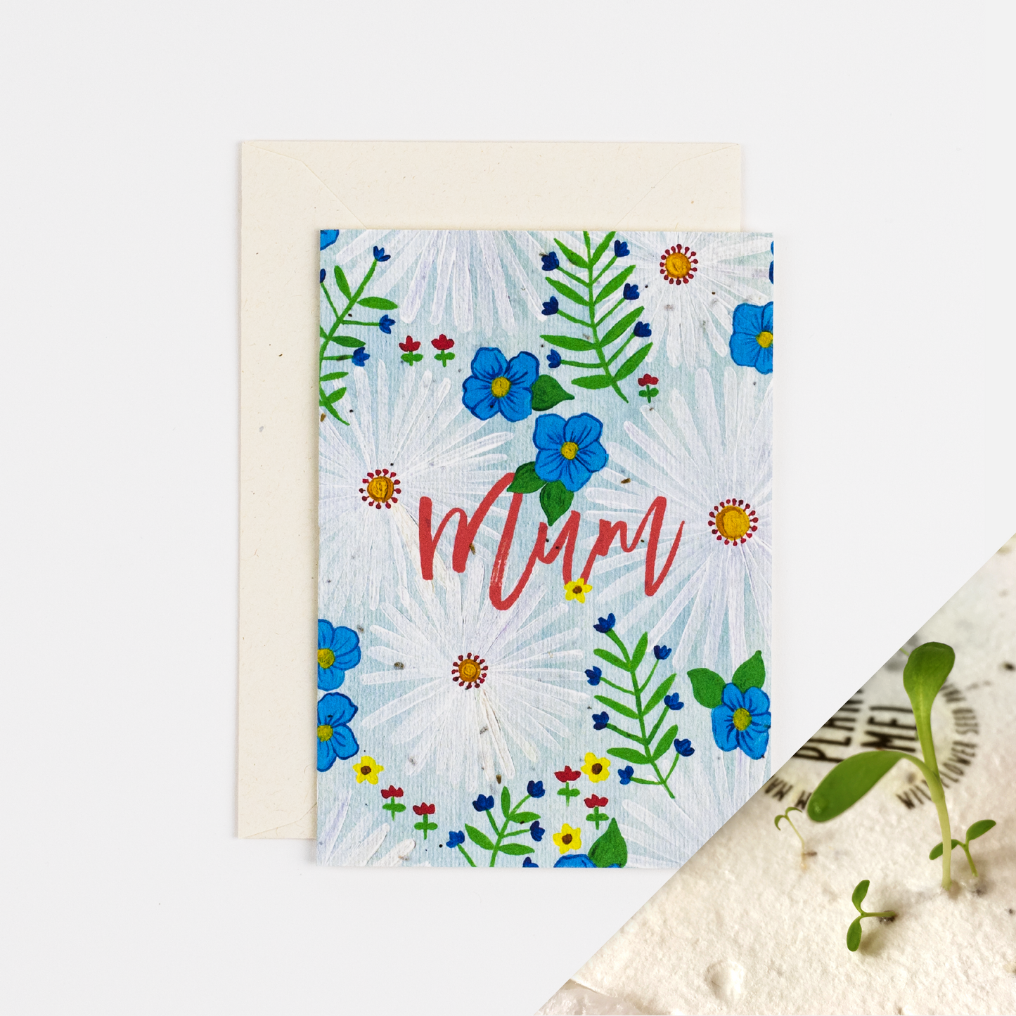 Floral Mum Plantable Card