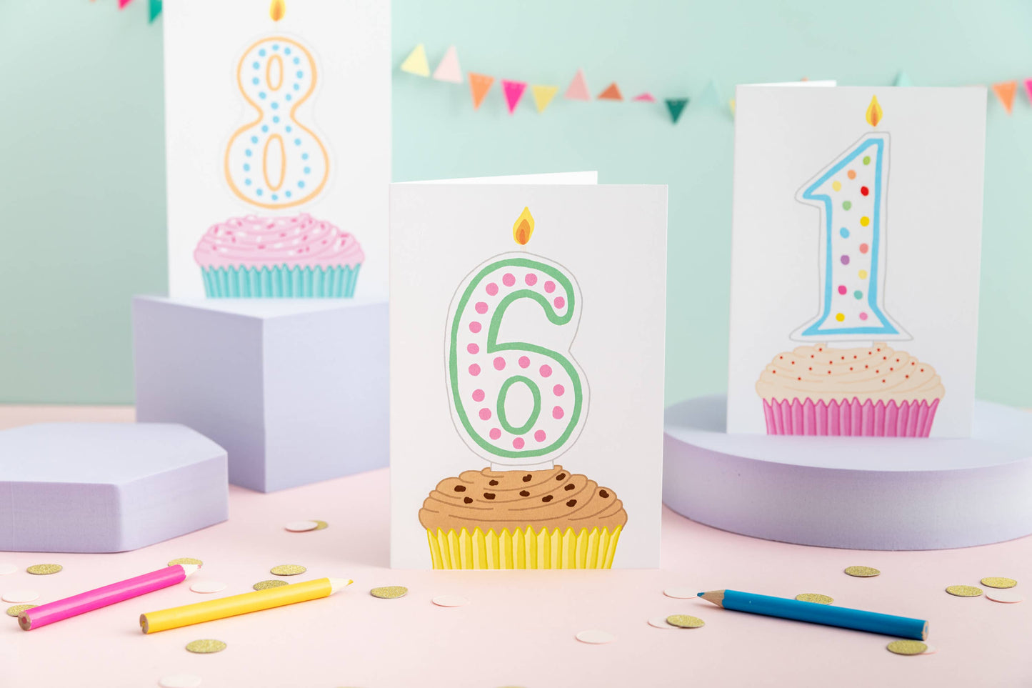 6th Birthday Greeting Card