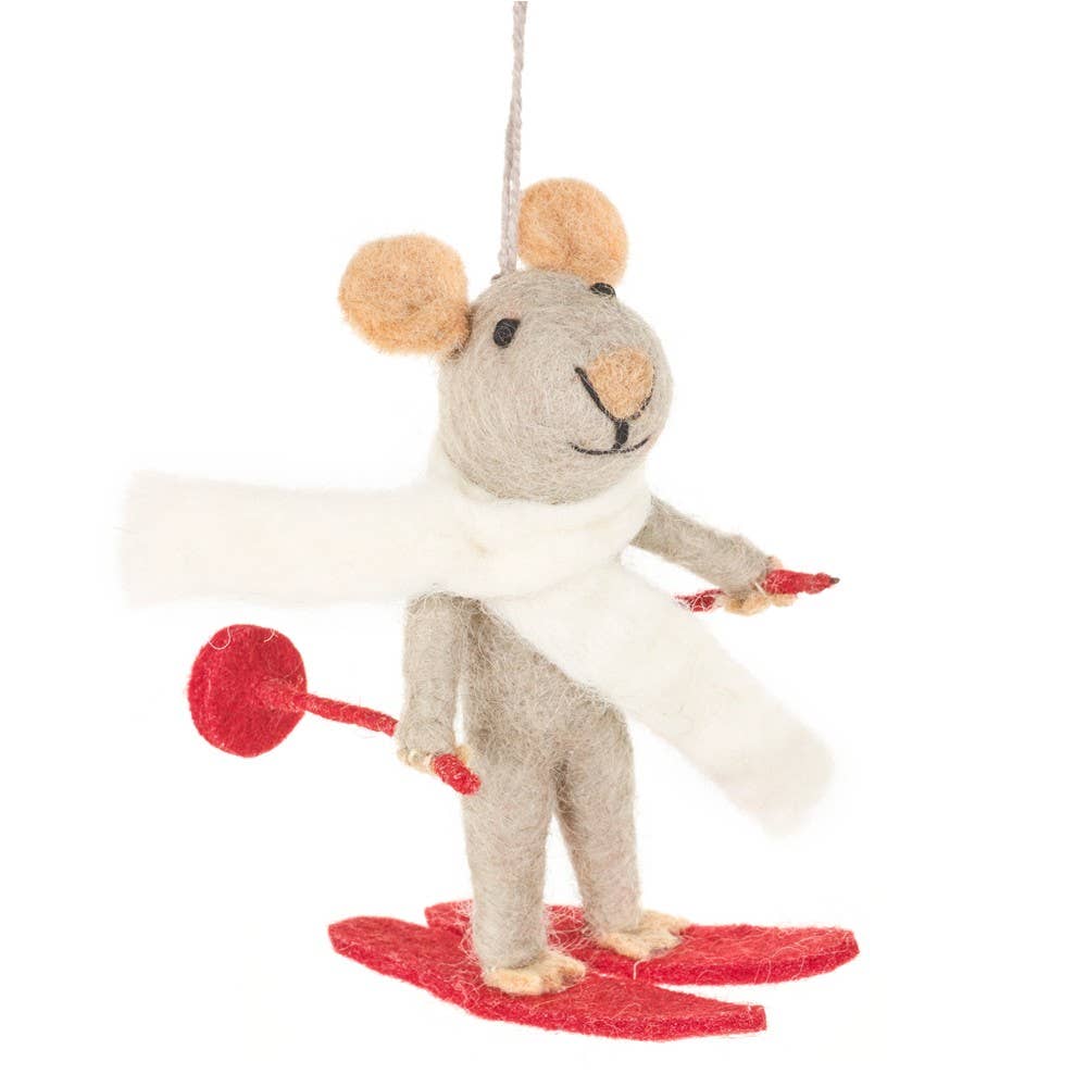 Marcel the Mouse Hanging Decoration