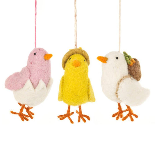 Chirpy Chicks Hanging Easter Decoration