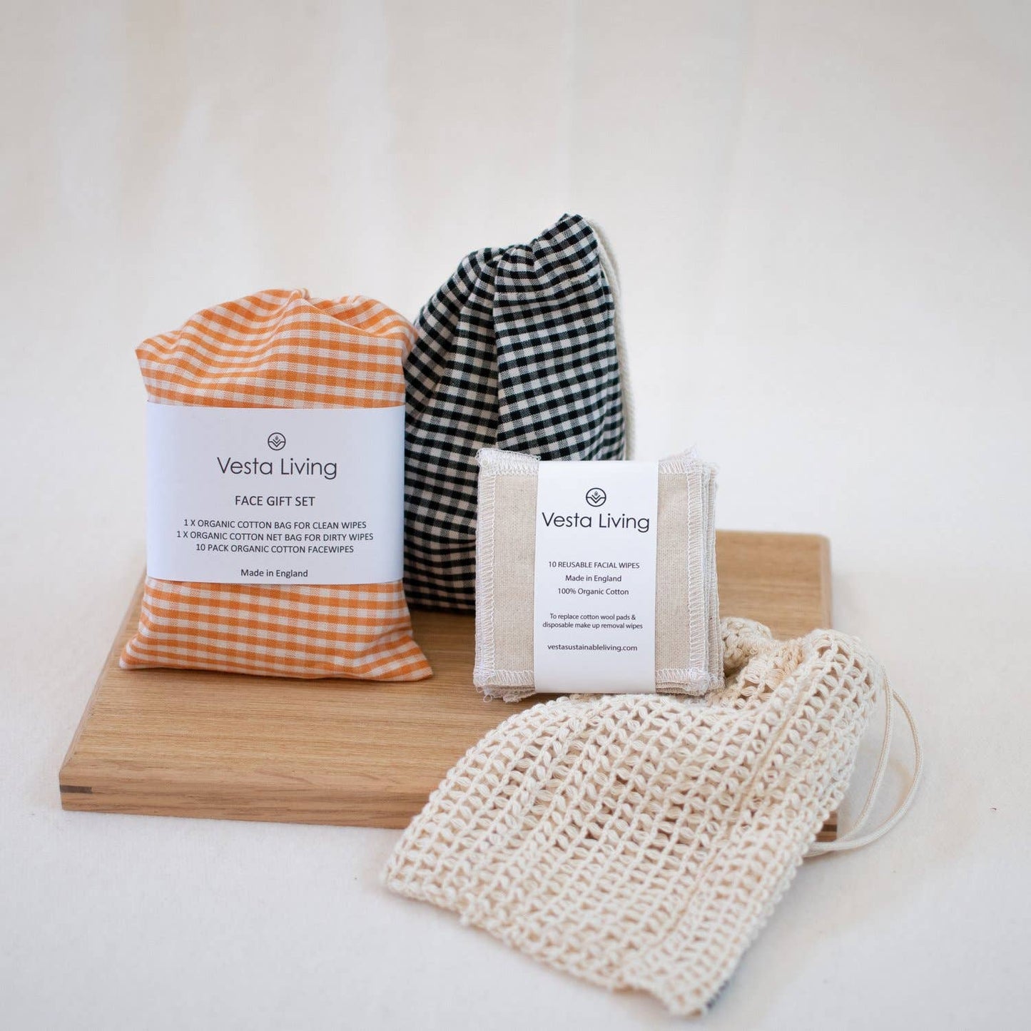 Face Gift Set Organic Cotton