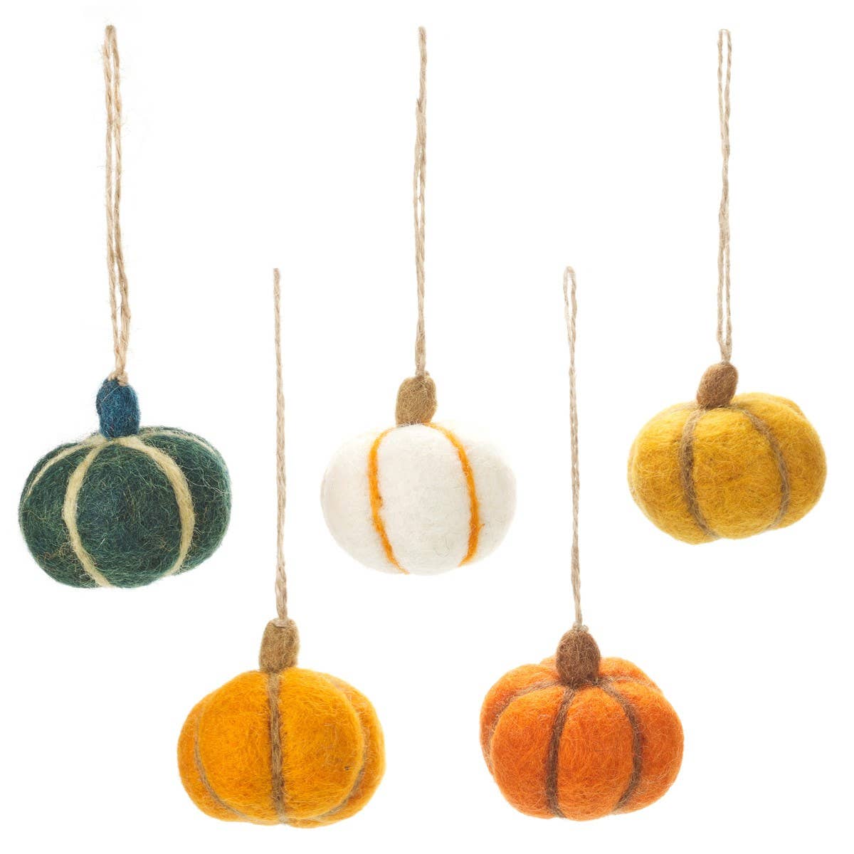 Halloween Pumpkins Hanging Decoration (Set of 5)