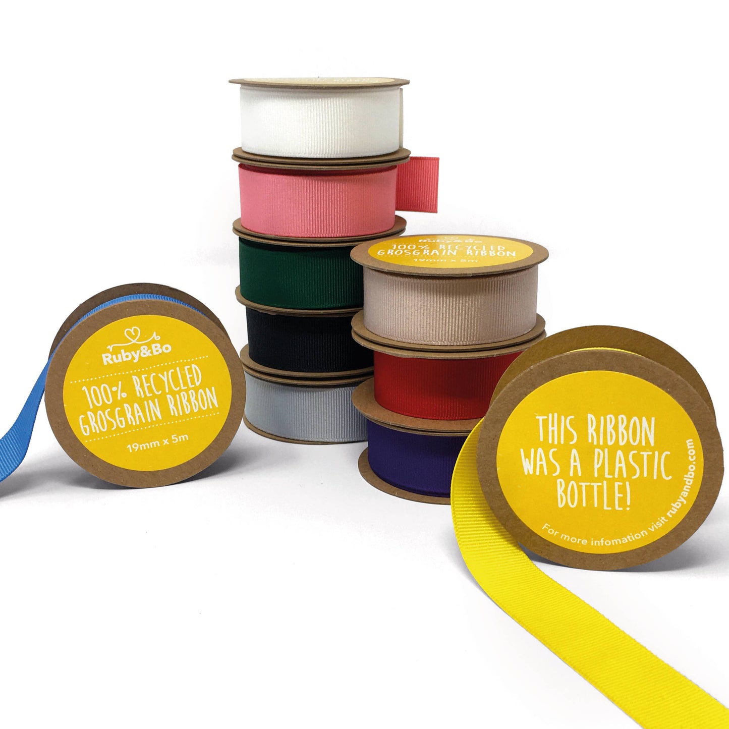 100% Recycled Ribbon - 5 metres