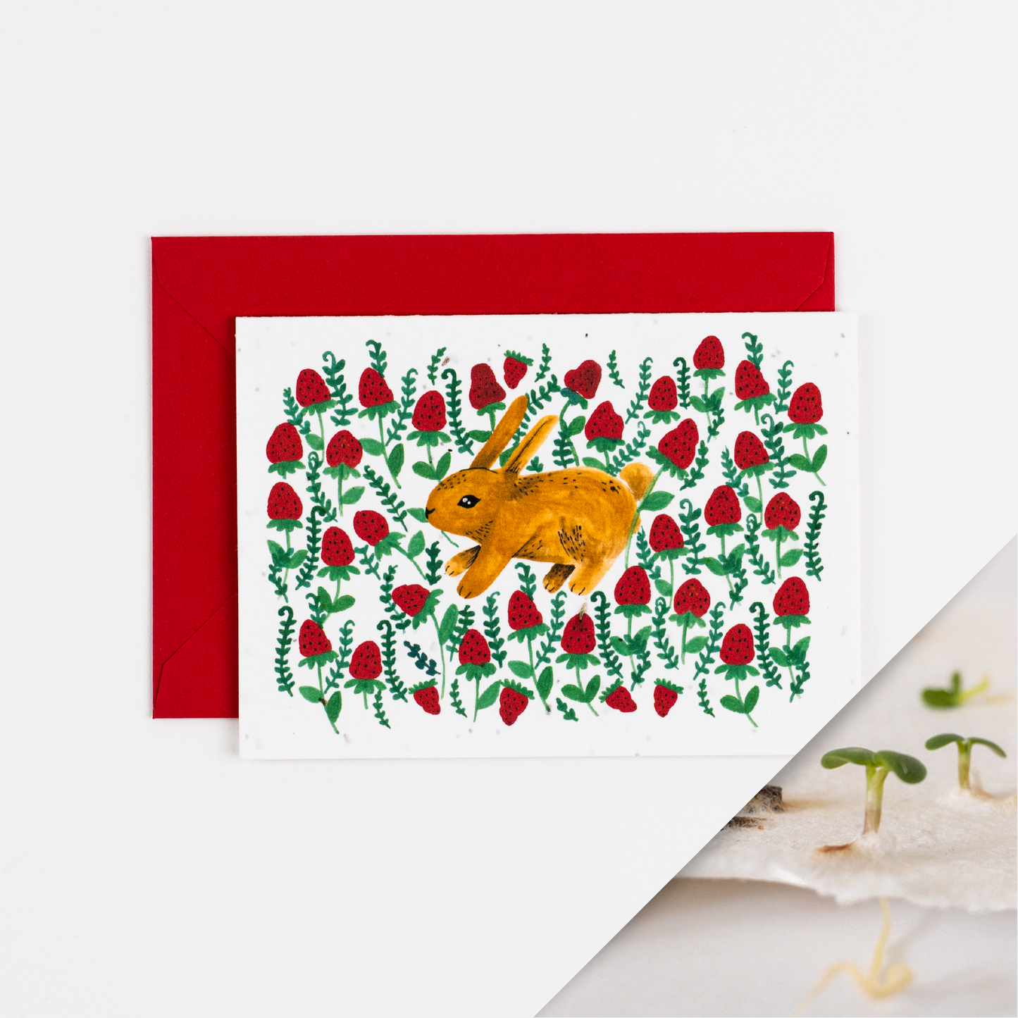 The Strawberry Patch Plantable Card