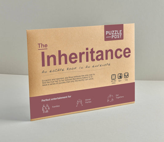 Escape Room in An Envelope: The Inheritance