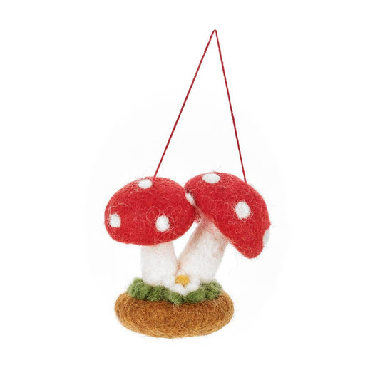 Magical Toadstools Hanging Decoration